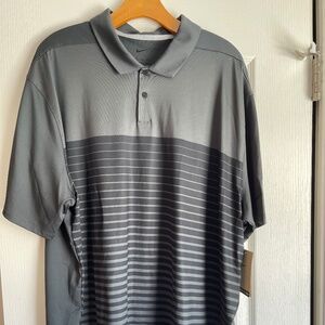 Nike Men's Gray Golf Polo